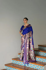 Soft Banarasi Silk Traditional Paithani Saree