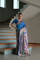 Soft Banarasi Silk Traditional Paithani Saree