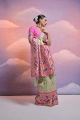 Rich Banarasi Soft Kanjivaram Paithani Saree