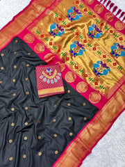 Soft Silk Unique Paithani Saree