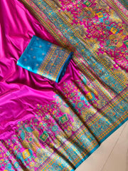 Latest Pashmina Darbari Silk Saree