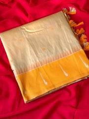 Handloom Soft Silk Muniya Border Rich Saree