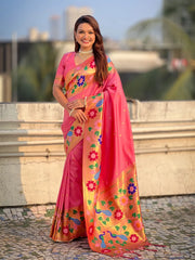 Super Hit Peacock Paithani Saree