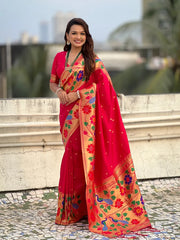Super Hit Peacock Paithani Saree