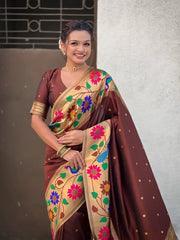 Super Hit Peacock Paithani Saree