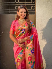 Super Hit Peacock Paithani Saree