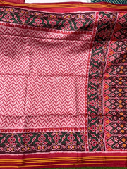 Classic Double Ikkat Patola Printed Saree