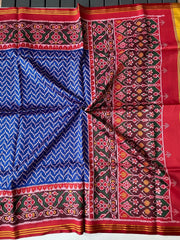 Classic Double Ikkat Patola Printed Saree