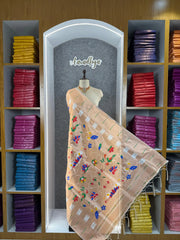 Paithani Soft Silk Rajhans Jaal Dupatta