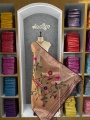 Paithani Jacquard Peacock (Mor) Jaal Dupatta