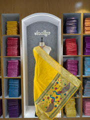 Soft Silk Paithani Dupatta for Wedding & Festive Wear