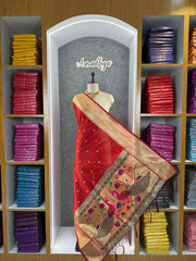 Soft Silk Paithani Dupatta for Wedding & Festive Wear