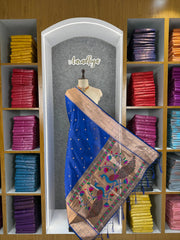 Soft Silk Paithani Dupatta for Wedding & Festive Wear