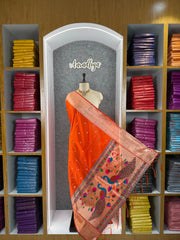 Soft Silk Paithani Dupatta for Wedding & Festive Wear