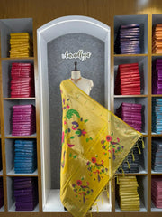 Pure Paithani Pallu All-over Zari Weaving Dupatta