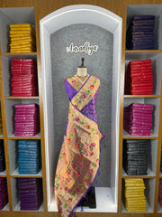 Royal Kanchivaram Patola Paithani Silk Saree