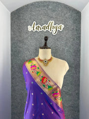 Royal Kanchivaram Patola Paithani Silk Saree