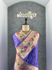 Royal Kanchivaram Patola Paithani Silk Saree