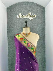 Royal Kanchivaram Patola Paithani Silk Saree