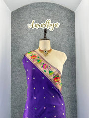Royal Kanchivaram Patola Paithani Silk Saree