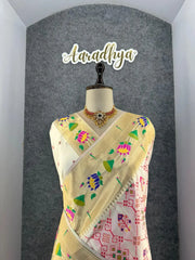 Royal Kanchivaram Patola Paithani Silk Saree