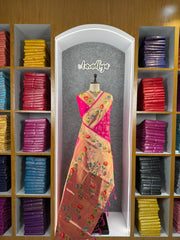 Royal Kanchivaram Patola Paithani Silk Saree