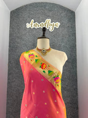 Royal Kanchivaram Patola Paithani Silk Saree