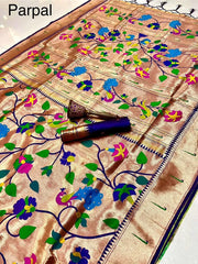 Pure Silk Kanchipuram Full Body Weaving Wedding Special Saree