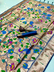 Pure Silk Kanchipuram Full Body Weaving Wedding Special Saree