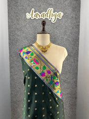Bandhani Patola Silk Paithani Saree