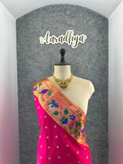 Bandhani Patola Silk Paithani Saree