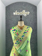 Bandhani Patola Silk Paithani Saree
