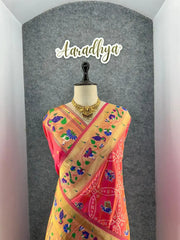 Bandhani Patola Silk Paithani Saree