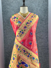 Bandhani Patola Silk Paithani Saree