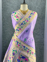 Bandhani Patola Silk Paithani Saree