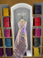Bandhani Patola Silk Paithani Saree