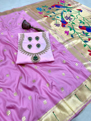 Pure Kanchivaram Paithani Silk Saree | Wedding Saree