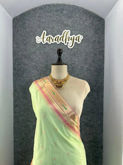 Pure Silk Kanchipuram Full Body Weaving Wedding Special Saree