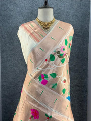 Pure Silk Kanchipuram Full Body Weaving Wedding Special Saree