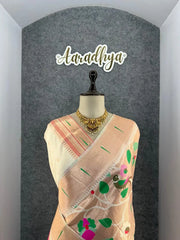 Pure Silk Kanchipuram Full Body Weaving Wedding Special Saree