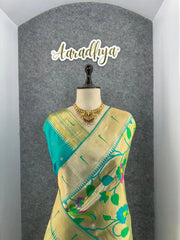 Pure Silk Kanchipuram Full Body Weaving Wedding Special Saree