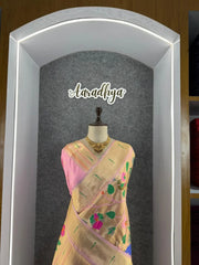 Pure Silk Kanchipuram Full Body Weaving Wedding Special Saree