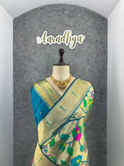 Pure Silk Kanchipuram Full Body Weaving Wedding Special Saree