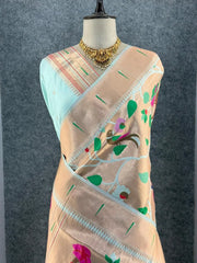 Pure Silk Kanchipuram Full Body Weaving Wedding Special Saree