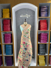 Pure Silk Kanchipuram Full Body Weaving Wedding Special Saree