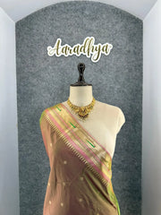 Pure Silk Kanchipuram Full Body Weaving Wedding Special Saree