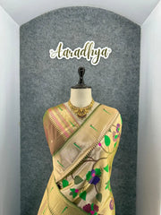 Pure Silk Kanchipuram Full Body Weaving Wedding Special Saree