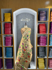 Pure Silk Kanchipuram Full Body Weaving Wedding Special Saree