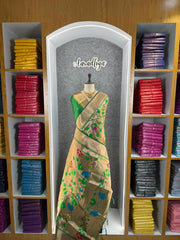 Pure Silk Kanchipuram Full Body Weaving Wedding Special Saree