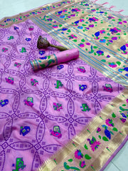 Bandhani Patola Silk Paithani Saree